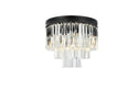 Sydney Flush Mount Ceiling Light by Elegant Lighting