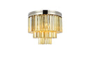 Sydney Flush Mount Ceiling Light by Elegant Lighting