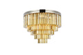 Sydney Flush Mount Ceiling Light by Elegant Lighting