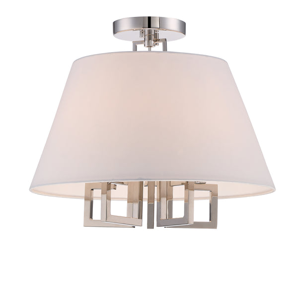 Westwood Flush Mount Ceiling Light by Crystorama