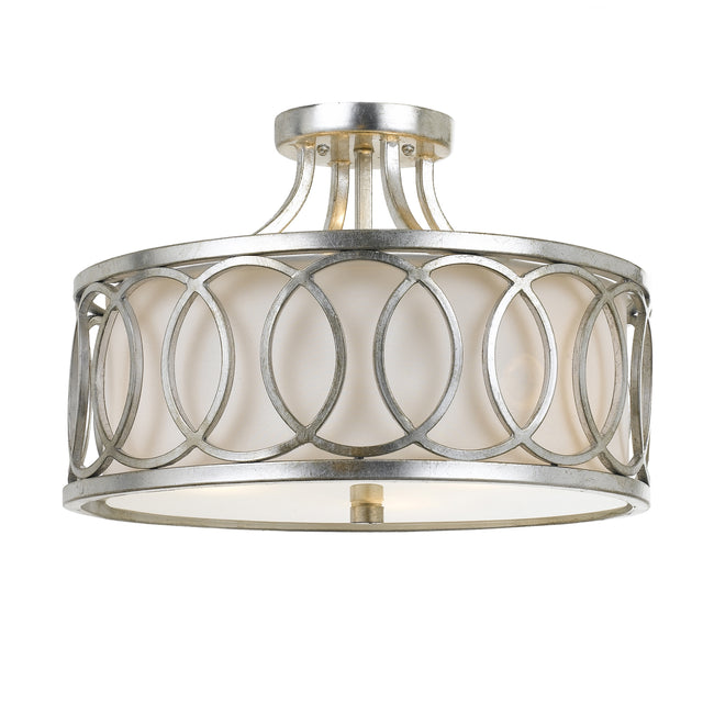 Graham Flush Mount Ceiling Light by Crystorama