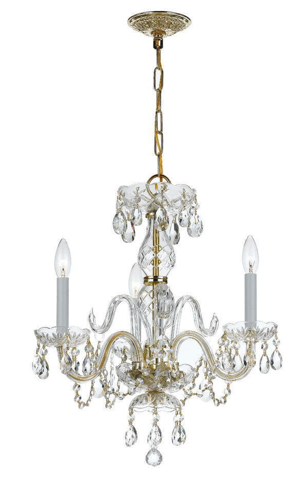 Traditional Crystal Mini Chandelier by Crystorama