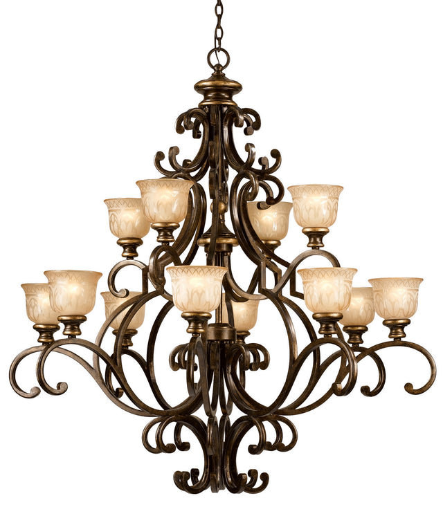 Norwalk Chandelier by Crystorama
