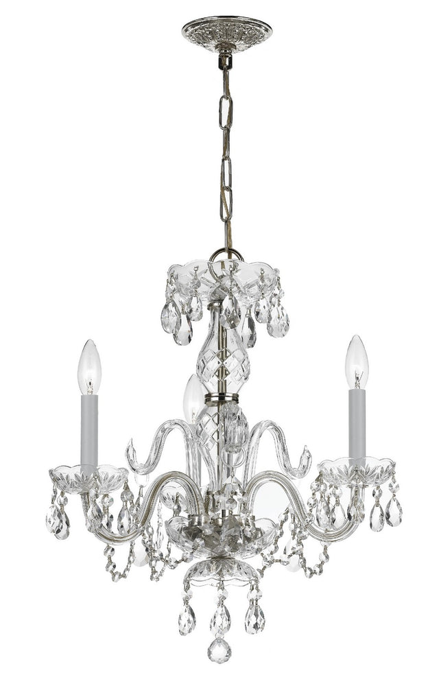 Traditional Crystal Mini Chandelier by Crystorama