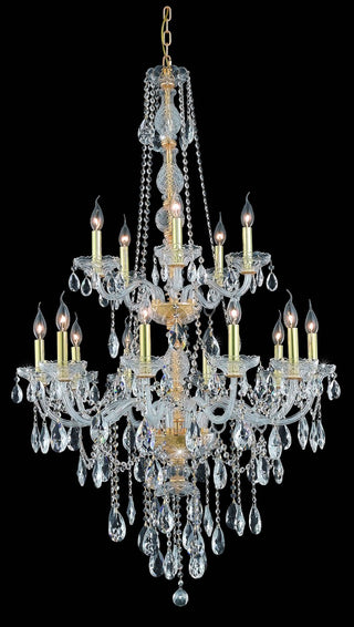 Buy gold Verona Chandelier by Elegant Lighting