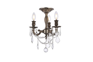 Rosalia Flush Mount Ceiling Light by Elegant Lighting