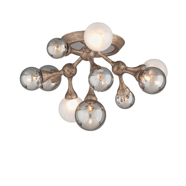 Element Outdoor (Damp) Semi Flush Mount Ceiling Light by Corbett Lighting