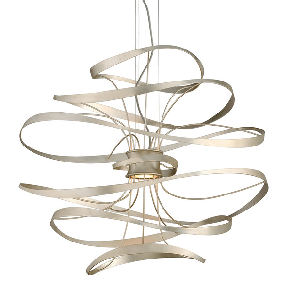 Calligraphy Chandelier by Corbett Lighting