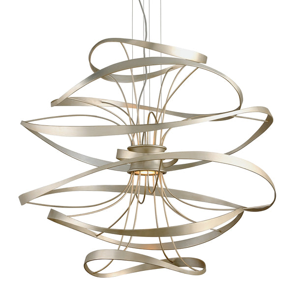 Calligraphy Chandelier by Corbett Lighting