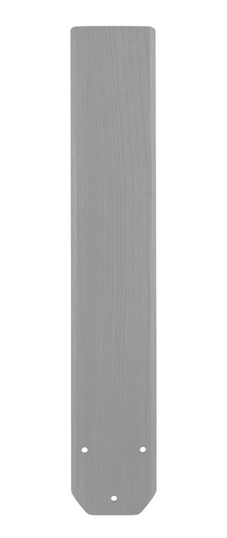 Buy brushed-nickel-finish-with-brushed-nickel-blades Levon Custom Outdoor (Damp) Blade Set by Fanimation