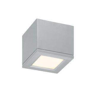 Buy brushed-aluminum Rubix Flush Mount Ceiling Light by W.A.C. Lighting