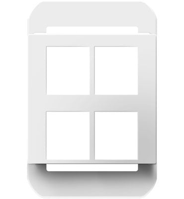 adorne 4-Port Frame by Legrand