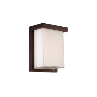 Buy bronze-with-white-glass Ledge Sconce by Modern Forms