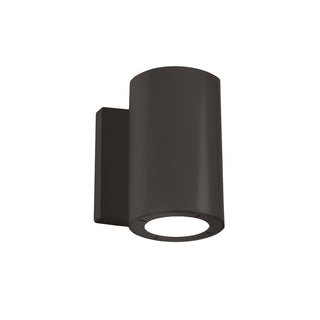 Buy bronze-with-white-glass-and-white-shade Vessel Sconce by Modern Forms