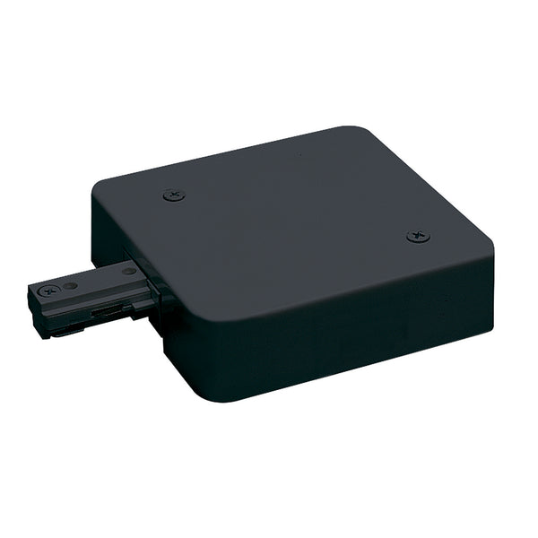 Track Syst & Comp- Cir Outdoor (Damp) T-Bar Live End Feed W/ Current Limiter, 2.5 Amps, 1 Circuit Track, by Nora Lighting