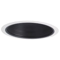 Rec Inc " Trim 6" Stepped Baffle W/ Plastic Ring by Nora Lighting