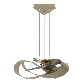 Buy soft-gold Flux Pendant by Hubbardton Forge