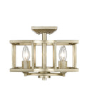 Bellare Outdoor (Damp) Semi Flush Mount Light by Golden