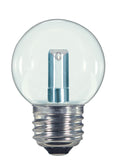 Globe 1 Watt E26 G16.5 120.00V LED 2700k Light Bulb by Satco