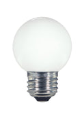 Globe 1 Watt E26 G16.5 120.00V LED 2700k Light Bulb by Satco