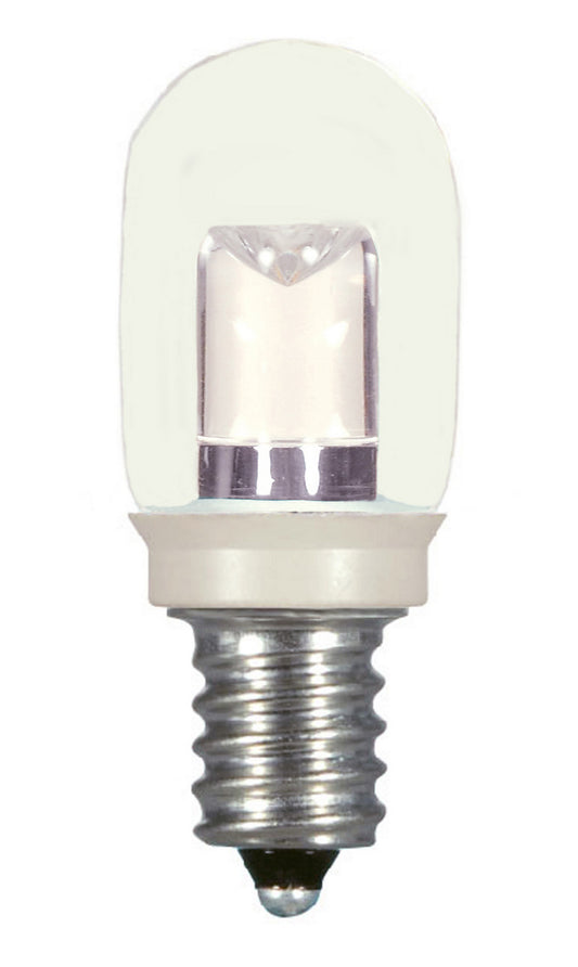 Tubular 0 Watt E12 T6 120.00V LED 2700k Light Bulb by Satco