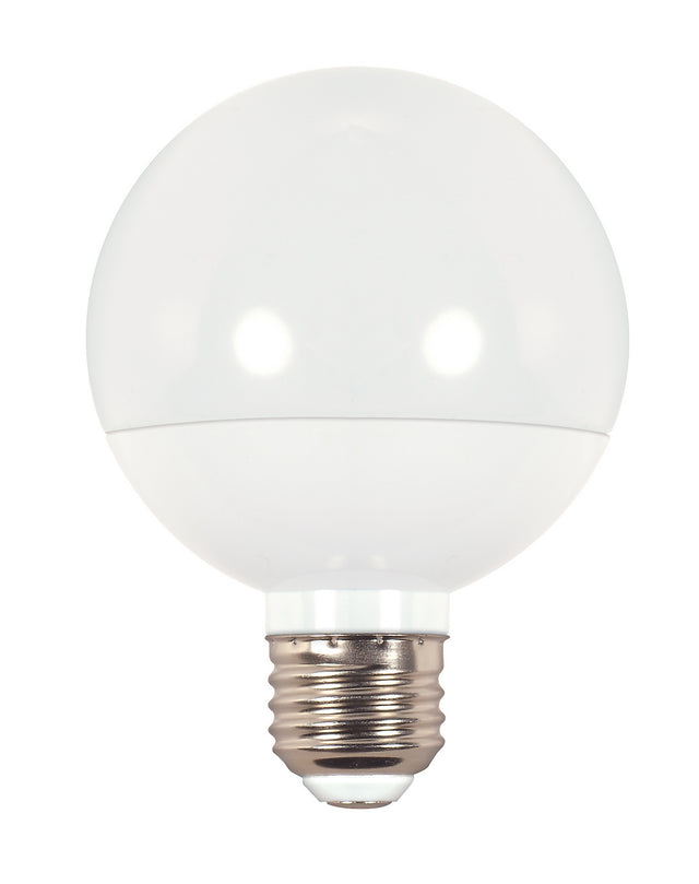 Globe 6 Watt E26 G25 120V Outdoor (Damp)LED 2700k Light Bulb by Satco