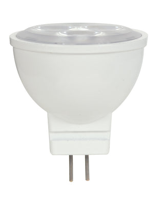 Buy clear-with-clear-glass Bi-Pin 3 Watt GU4 MR11 12V Outdoor (Damp)LED 3000k Light Bulb by Satco