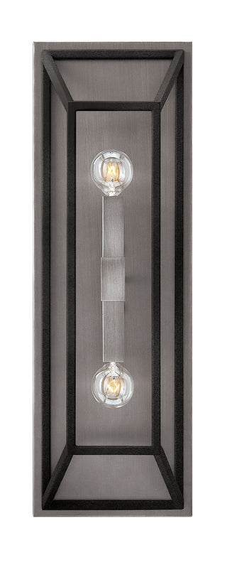 Buy aged-zinc Fulton Sconce by Hinkley