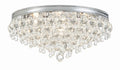 Calypso Outdoor (Damp) Flush Mount Ceiling Light by Crystorama