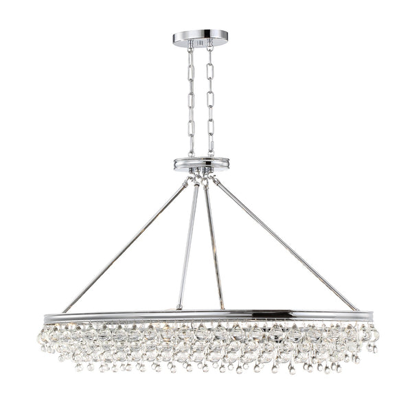 Calypso Outdoor (Damp) Chandelier by Crystorama