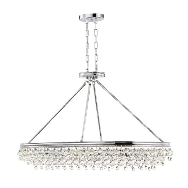 Calypso Outdoor (Damp) Chandelier by Crystorama