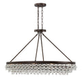 Calypso Outdoor (Damp) Chandelier by Crystorama