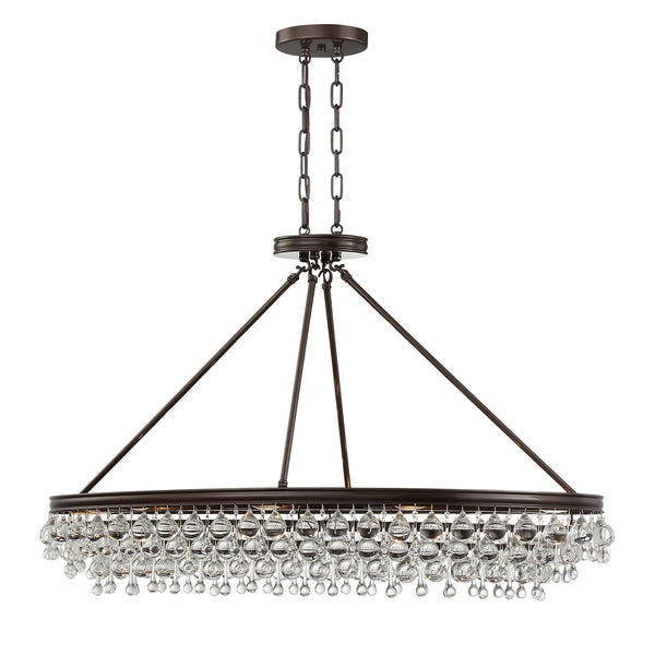Calypso Outdoor (Damp) Chandelier by Crystorama