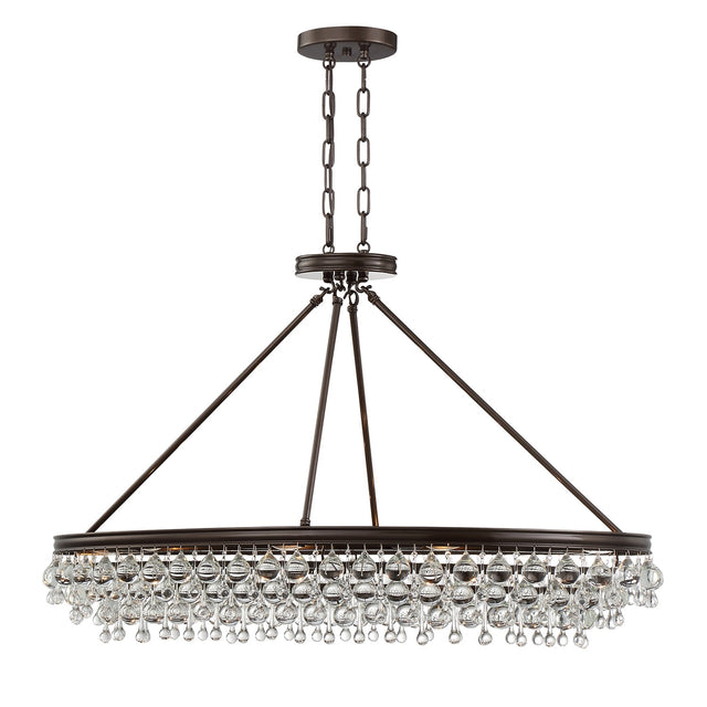 Calypso Outdoor (Damp) Chandelier by Crystorama