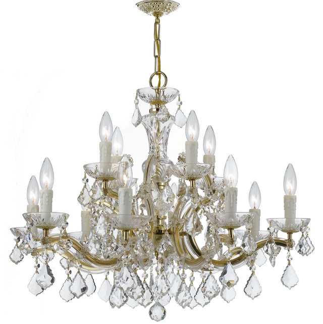 Maria Theresa Outdoor (Damp) Chandelier by Crystorama
