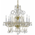Traditional Crystal Outdoor (Damp) Chandelier by Crystorama