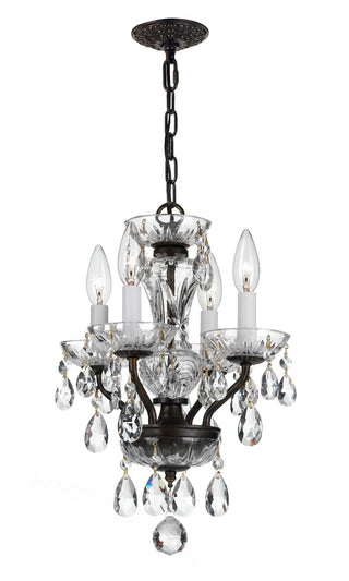Buy english-bronze Traditional Crystal Outdoor (Damp) Chandelier by Crystorama