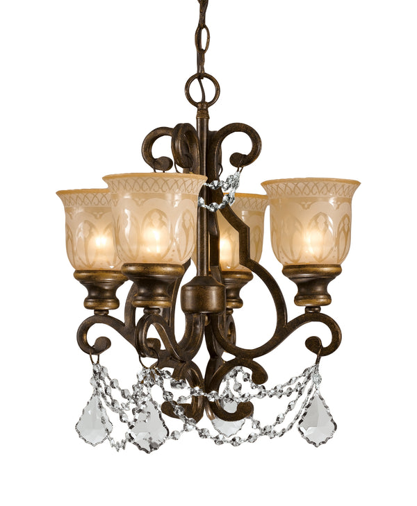 Norwalk Outdoor (Damp) Mini Chandelier by Crystorama