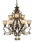 Norwalk Outdoor (Damp) Chandelier by Crystorama