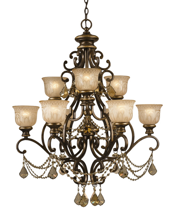 Norwalk Outdoor (Damp) Chandelier by Crystorama