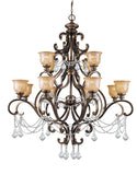 Norwalk Outdoor (Damp) Chandelier by Crystorama