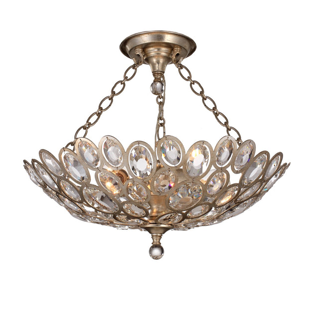 Sterling Outdoor (Damp) Semi-Flush Mount Ceiling Light by Crystorama