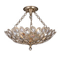 Sterling Outdoor (Damp) Flush Mount Ceiling Light by Crystorama