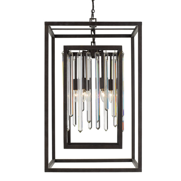 Hollis Outdoor (Damp) Chandelier by Crystorama