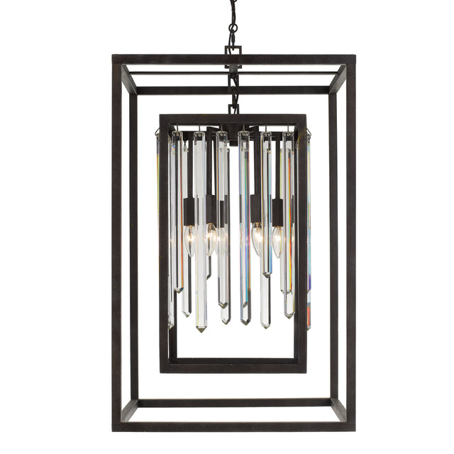 Hollis Outdoor (Damp) Chandelier by Crystorama