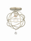 Solaris Outdoor (Damp) Semi-Flush Mount Ceiling Light by Crystorama
