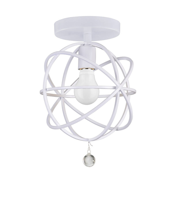 Solaris Outdoor (Damp) Semi-Flush Mount Ceiling Light by Crystorama
