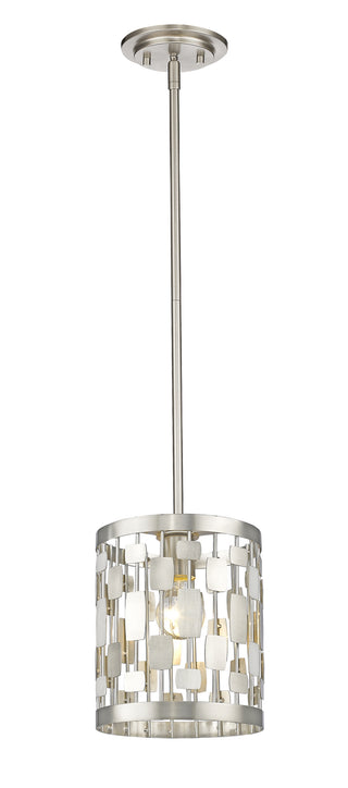 Buy brushed-nickel Almet Pendant by Z-Lite