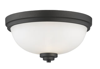 Buy bronze Ashton Outdoor (Damp) Flush Mount Ceiling Light by Z-Lite