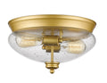 Amon Outdoor (Damp) Flush Mount Ceiling Light by Z-Lite
